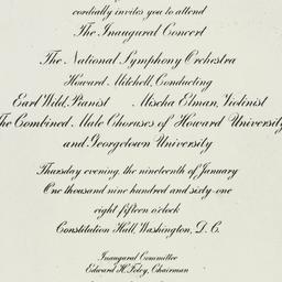 Invitation: n.d.