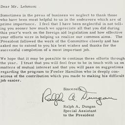 Letter: 1961 October 30