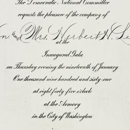 Invitation: n.d.
