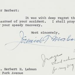Letter: 1963 March 5