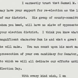 Letter: 1949 September 3