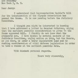 Letter: 1950 August 25