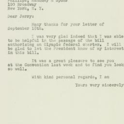 Letter: 1950 September 20