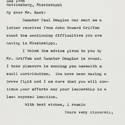 Letter: 1963 October 14
