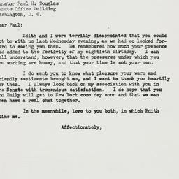 Letter: 1963 April 2