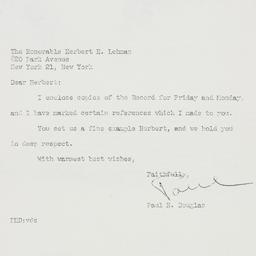 Letter: 1959 January 19
