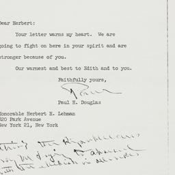 Letter: 1960 November 25