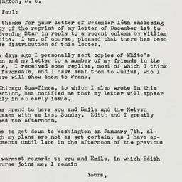 Letter: 1958 December 20