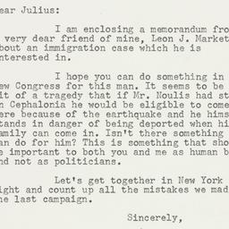 Letter: 1954 December 16