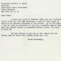 Letter: 1954 January 8