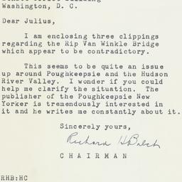 Letter: 1954 May 7