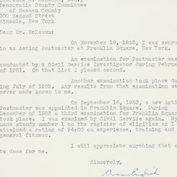 Letter: 1954 April 22