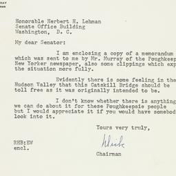 Letter: 1954 March 16