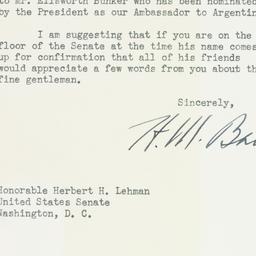 Letter: 1951 February 14