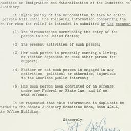 Letter: 1950 April 5