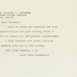 Letter: 1949 November 21
