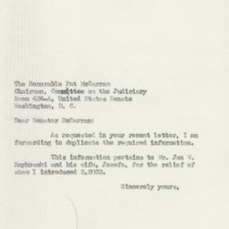 Letter: 1950 April 10