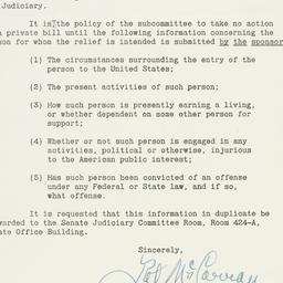 Letter: 1950 April 5