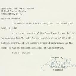 Letter: 1950 August 29