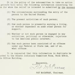 Letter: 1950 August 22