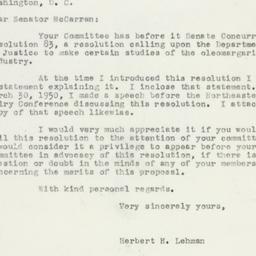 Letter: 1950 April 10