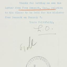 Letter: 1941 December 29