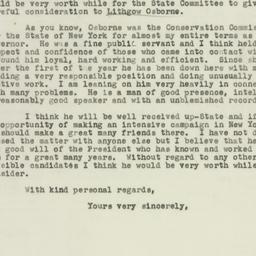 Letter: 1943 August 2