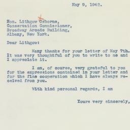 Letter: 1942 May 9