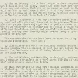 Letter: 1946 October 31
