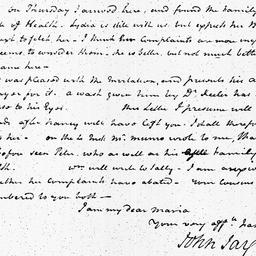 [Document, 1808 November 09]