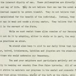 Speech: 1949 June 21