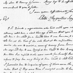 [Document, 1808 January 21]