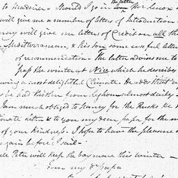[Document, 1802 November 04]