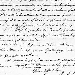 [Document, 1800 May 03]