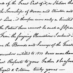 [Document, 1799 February 26]