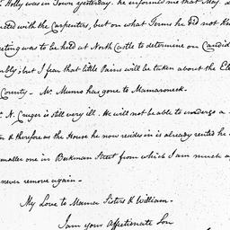 [Document, 1799 April 10]