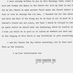 [Document, 1798 August 01]