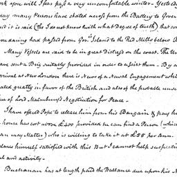 [Document, 1797 January 09]
