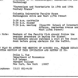 Announcements, 1978-10-05. ...