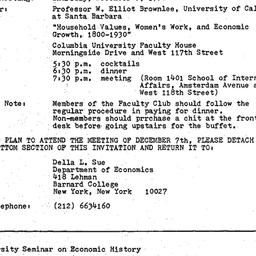 Announcements, 1978-12-07. ...