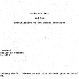 Speaker's notes, 1990-0...