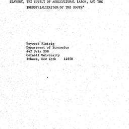 Speaker's notes, 1973-1...