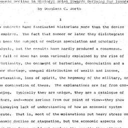 Speaker's notes, 1973-1...