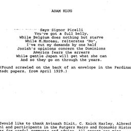Speaker's notes, 1994-0...