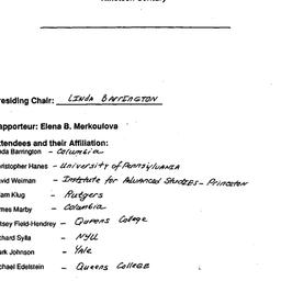 Minutes, 1993-10-07. Econom...