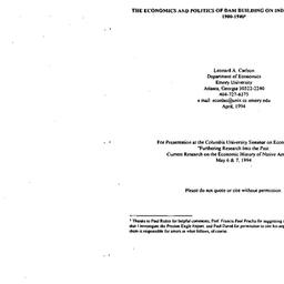 Background paper, 1994-05-0...