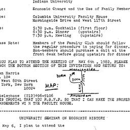 Announcements, 1982-05-06. ...