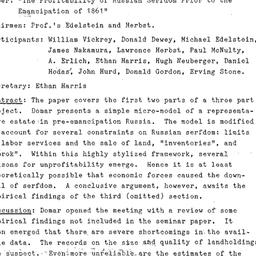 Minutes, 1981-12-03. Econom...