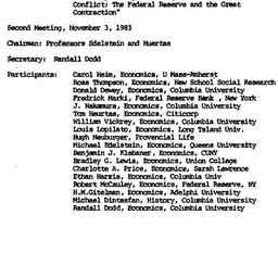 Minutes, 1983-11-03. Econom...