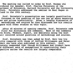 Minutes, 1987-02-05. Econom...